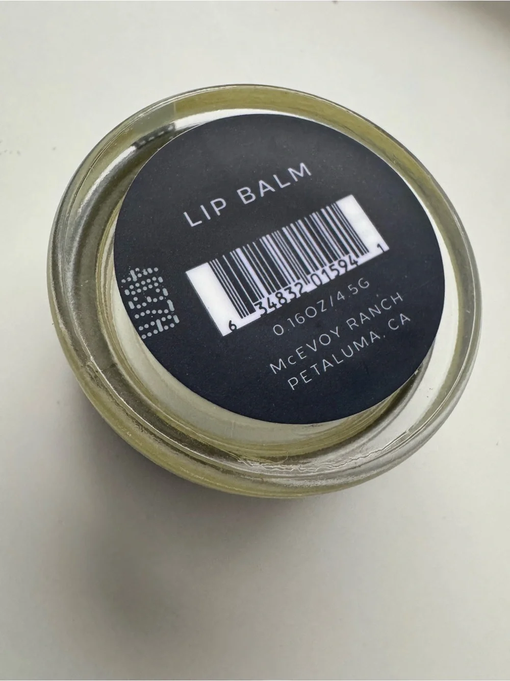 ODE Olive Oil Lip Balm - Silver & Black Tin